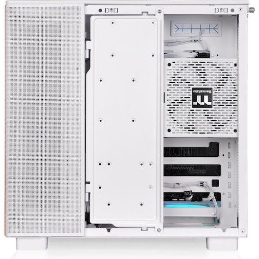Thermaltake View 380 XL WS ARGB Gaming Midi Tower Κουτί Υπολογιστή με Πλαϊνό Παράθυρο Snow