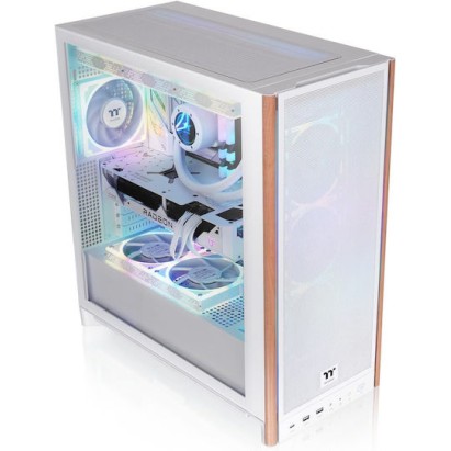Thermaltake S370 WS Gaming Midi Tower Κουτί Υπολογιστή Λευκό