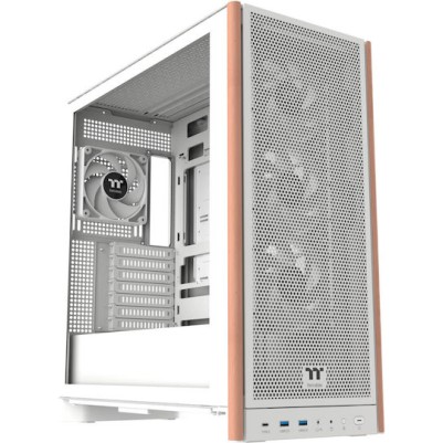 Thermaltake S370 WS Gaming Midi Tower Κουτί Υπολογιστή Λευκό