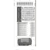 Thermaltake S370 WS Gaming Midi Tower Κουτί Υπολογιστή Λευκό
