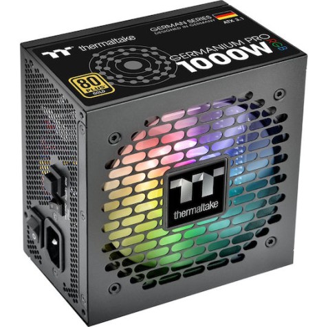 Thermaltake Germanium Pro RGB 1000W Μαύρο Τροφοδοτικό Υπολογιστή Full Modular 80 Plus Gold