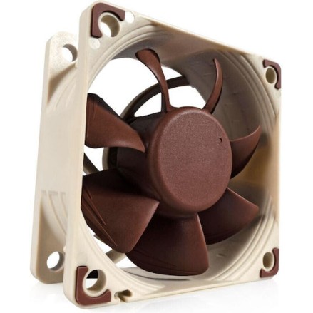 Noctua NF-A6X25 5V Case Fan 60mm με Λευκό Φωτισμό και Σύνδεση 3-Pin Λευκό