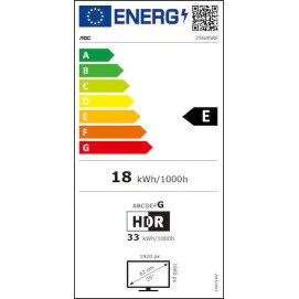 AOC 25G4SRE IPS HDR Monitor 24.5