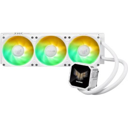 Asus TUF GAMING LC III 360 Υδρόψυξη AIO CPU με 3 Ανεμιστήρες 120mm και ARGB Φωτισμό Λευκή