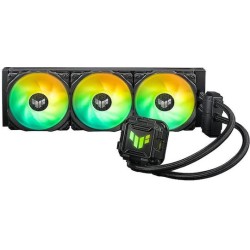 Asus TUF GAMING LC III 360 Υδρόψυξη AIO CPU με 3 Ανεμιστήρες 120mm και ARGB Φωτισμό Λευκή