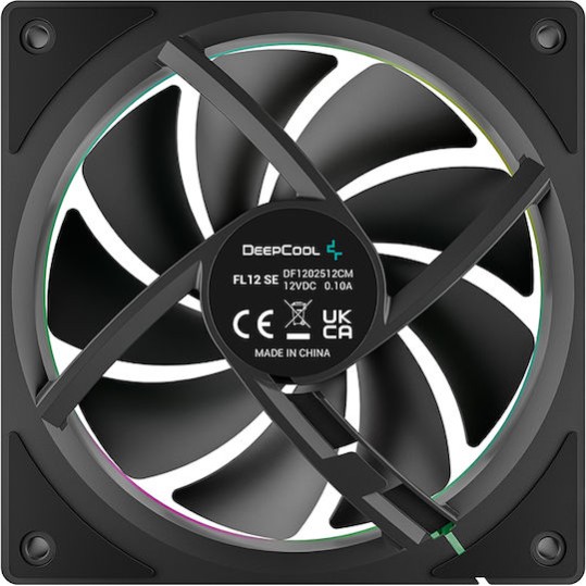Deepcool FL12 3 IN 1 Case Fan 120mm με ARGB Φωτισμό και Σύνδεση 4-Pin PWM 3τμχ