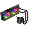 Krux HydroGlance 240 ARGB Υδρόψυξη Επεξεργαστή Διπλού Ανεμιστήρα 120mm για Socket 1700/1200/115x