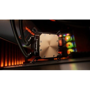 Krux HydroGlance 240 ARGB Υδρόψυξη Επεξεργαστή Διπλού Ανεμιστήρα 120mm για Socket 1700/1200/115x