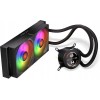 Krux HydroGlance 240 ARGB Υδρόψυξη Επεξεργαστή Διπλού Ανεμιστήρα 120mm για Socket 1700/1200/115x