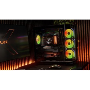 Krux HydroGlance 240 ARGB Υδρόψυξη Επεξεργαστή Διπλού Ανεμιστήρα 120mm για Socket 1700/1200/115x