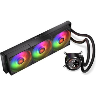 Krux HydroGlance 360 ARGB Υδρόψυξη Επεξεργαστή Τριπλού Ανεμιστήρα 120mm για Socket AM4/AM5/1700/1200/115x
