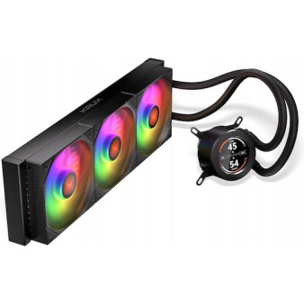 Krux HydroGlance 360 ARGB Υδρόψυξη Επεξεργαστή Τριπλού Ανεμιστήρα 120mm για Socket AM4/AM5/1700/1200/115x