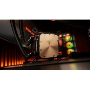 Krux HydroGlance 360 ARGB Υδρόψυξη Επεξεργαστή Τριπλού Ανεμιστήρα 120mm για Socket AM4/AM5/1700/1200/115x