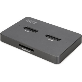 Digitus Docking Station για 2 Σκληρούς Δίσκους SATA με σύνδεση USB-C (DA-71546-1)