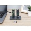 Digitus Docking Station για 2 Σκληρούς Δίσκους SATA με σύνδεση USB-C (DA-71546-1)