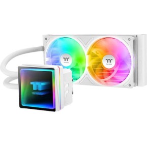 Thermaltake TH240 V3 ARGB Sync AIO (v3) Υδρόψυξη Επεξεργαστή Διπλού Ανεμιστήρα 120mm για Socket AM4/AM5/1700/1200/115x Λευκή
