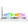 Thermaltake TH240 V3 ARGB Sync AIO (v3) Υδρόψυξη Επεξεργαστή Διπλού Ανεμιστήρα 120mm για Socket AM4/AM5/1700/1200/115x Λευκή
