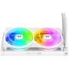 Thermaltake TH240 V3 ARGB Sync AIO (v3) Υδρόψυξη Επεξεργαστή Διπλού Ανεμιστήρα 120mm για Socket AM4/AM5/1700/1200/115x Λευκή