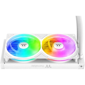 Thermaltake TH240 V3 ARGB Sync AIO (v3) Υδρόψυξη Επεξεργαστή Διπλού Ανεμιστήρα 120mm για Socket AM4/AM5/1700/1200/115x Λευκή