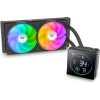 Thermaltake TH240-S V3 ARGB Sync (v3) Υδρόψυξη Επεξεργαστή Διπλού Ανεμιστήρα 120mm για Socket AM4/AM5/1700/1200/115x