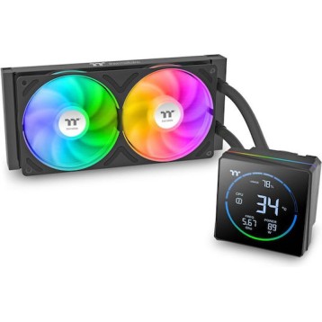 Thermaltake TH240-S V3 ARGB Sync (v3) Υδρόψυξη Επεξεργαστή Διπλού Ανεμιστήρα 120mm για Socket AM4/AM5/1700/1200/115x