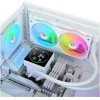 Thermaltake TH240-S V3 ARGB Sync (v3) Υδρόψυξη Επεξεργαστή Διπλού Ανεμιστήρα 120mm για Socket AM4/AM5/1700/1200/115x Λευκή