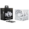 Be Quiet Pure Wings 3 Case Fan 120mm με Λευκό Φωτισμό και Σύνδεση 4-Pin PWM 3τμχ Λευκό