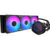 CoolerMaster MasterLiquid 360 Atmos II LED Υδρόψυξη Επεξεργαστή Τριπλού Ανεμιστήρα 120mm για Socket AM4/AM5/1700/1200/115x με RGB Φωτισμό