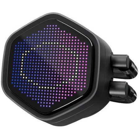 CoolerMaster MasterLiquid 360 Atmos II LED Υδρόψυξη Επεξεργαστή Τριπλού Ανεμιστήρα 120mm για Socket AM4/AM5/1700/1200/115x με RGB Φωτισμό