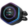 CoolerMaster MasterLiquid 240 Atmos II Υδρόψυξη Επεξεργαστή Διπλού Ανεμιστήρα 120mm για Socket AM4/AM5/1700/1200/115x με ARGB Φωτισμό