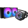 CoolerMaster MasterLiquid 240 Atmos II VRM Υδρόψυξη Επεξεργαστή Διπλού Ανεμιστήρα 120mm για Socket AM4/AM5/1700/1200/115x με ARGB Φωτισμό