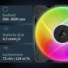 Arctic P12 Pro Reverse Case Fan 120mm με RGB Φωτισμό και Σύνδεση 3-Pin / 4-Pin PWM