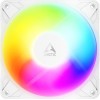 Arctic P12 Pro Reverse Case Fan 120mm με ARGB Φωτισμό και Σύνδεση 4-Pin PWM Λευκό