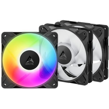 Arctic P12 Pro Reverse Case Fan 120mm με RGB Φωτισμό και Σύνδεση 3-Pin / 4-Pin PWM 3τμχ