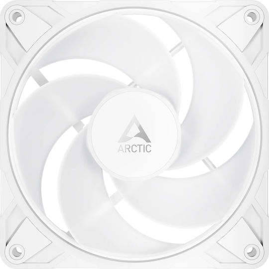 Arctic P12 Pro Reverse Case Fan 120mm με ARGB Φωτισμό και Σύνδεση 3-Pin / 4-Pin PWM 3τμχ Λευκό