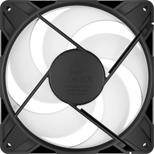 Arctic P14 Pro Reverse Case Fan 140mm με ARGB Φωτισμό και Σύνδεση 3-Pin / 4-Pin PWM