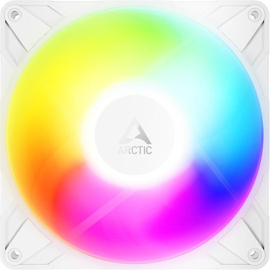 Arctic P14 Pro Reverse Case Fan 140mm με ARGB Φωτισμό και Σύνδεση 3-Pin / 4-Pin PWM Λευκό