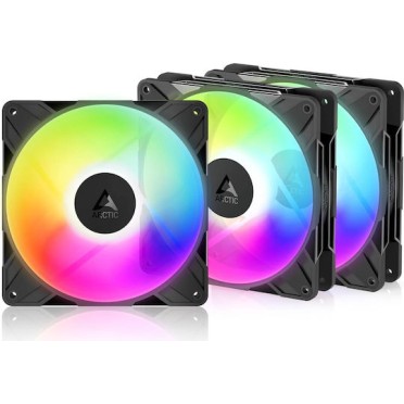 Arctic P14 Pro Reverse Case Fan 140mm με ARGB Φωτισμό και Σύνδεση 3-Pin / 4-Pin PWM 3τμχ