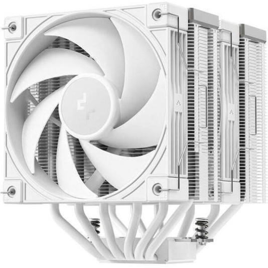 Deepcool AK620 G2 Ψύκτρα Επεξεργαστή Διπλού Ανεμιστήρα για Socket AM4/AM5/1200/115x/1700 Λευκή