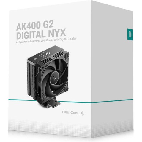 Deepcool AK400 G2 DIGITAL NYX Παθητική Ψύκτρα Επεξεργαστή για Socket AM4/AM5/1200/115x/1700