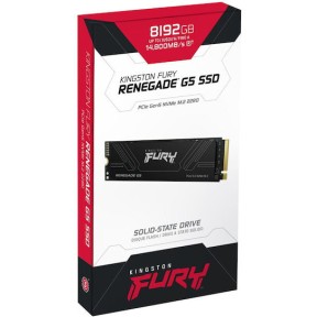 Kingston Fury Renegade G5 SSD 8TB τύπου M.2 SFYR2D/8T1