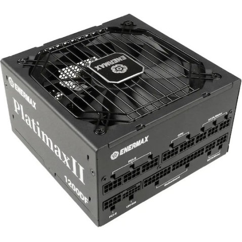 Enermax PlatimaxII 1200DF 1200W Μαύρο Τροφοδοτικό Υπολογιστή Full Modular Cybenetics Platinum