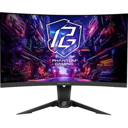 ASRock Phantom Gaming PG27QRT2A VA HDR Curved Gaming Monitor 27