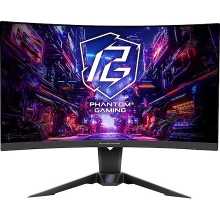 ASRock Phantom Gaming PG27QRT2A VA HDR Curved Gaming Monitor 27
