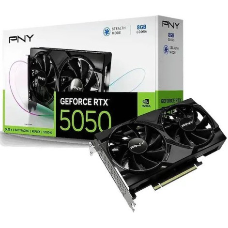 PNY GeForce RTX 5050 8GB GDDR6 Dual Κάρτα Γραφικών