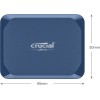 Crucial X10 USB 3.2 Εξωτερικός SSD 2TB 2.5
