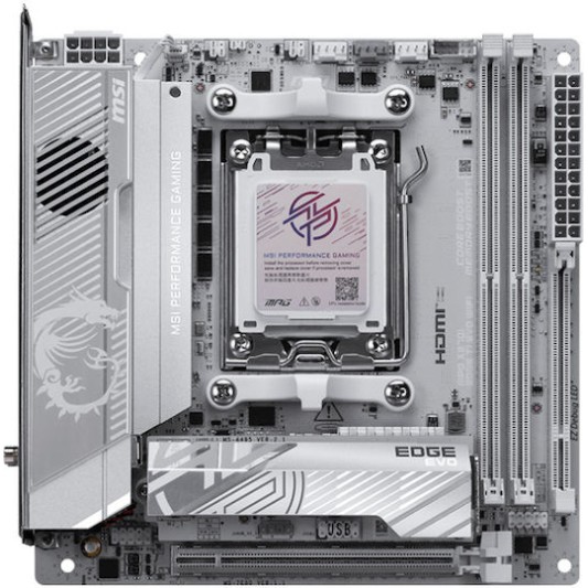 MSI MPG X870I EDGE TI EVO WIFI Motherboard Mini ITX με AMD AM5 Socket 7E50-001R