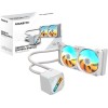 Gigabyte GAMING 240 ICE Υδρόψυξη AIO CPU με 2 Ανεμιστήρες 120mm Λευκή