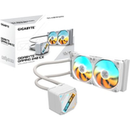 Gigabyte GAMING 240 ICE Υδρόψυξη AIO CPU με 2 Ανεμιστήρες 120mm Λευκή
