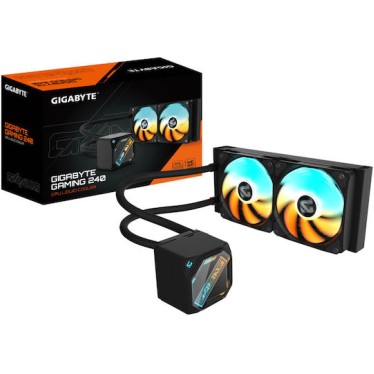 Gigabyte GAMING 240 Υδρόψυξη Επεξεργαστή Διπλού Ανεμιστήρα 120mm